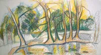 peinture : Les arbres n°60