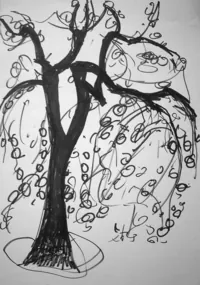 peinture : Le cerisier n°1