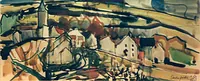 peinture : Vaux Saules n°1