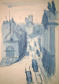 peinture : Dijon. Rue de la Liberté n°1