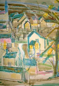 peinture : Cheneroilles n°4