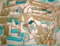 peinture : Cheneroilles n°5