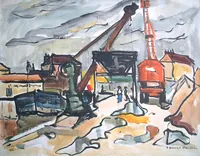 peinture : Chantier à Chalons