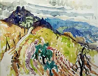 peinture : Chateauneuf en Auxois n°4