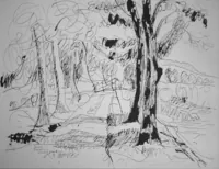peinture : Lac de Panthier n°18