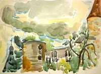 peinture : A Chateauneuf