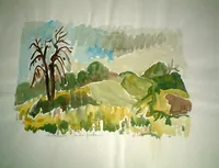 peinture : Environs de Chateauneuf n°5