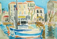 peinture : Juan les Pins n°2