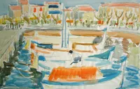 peinture : Juan les Pins n°3