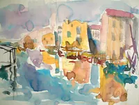 peinture : Les Martigues n°2.
