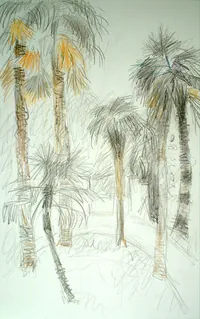 peinture : Cannes. Le mont Fleury n°6.