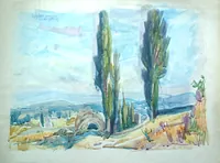 peinture : Eygalières