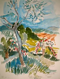 peinture : Corse. Près Bastia n°1.