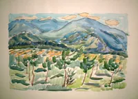 peinture : Corse. Près Bastia n°2