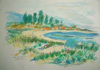 peinture : Corse. Près Bastia n°3