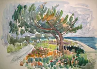 peinture : Corse. Près de Bastia n°4