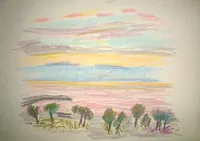 peinture : Corse. La mer n°1