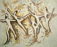 peinture : Les danseuses n°11
