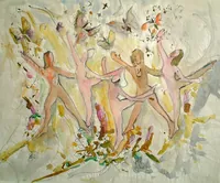 peinture : Les danseuses n°13
