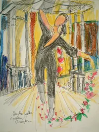 peinture : Corinne n°4