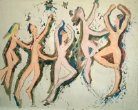 peinture : Les danseuses n°25