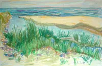 peinture : La plage n°2