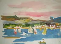 peinture : Les voiliers n°3