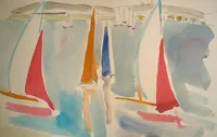 peinture : Les voiliers n°4