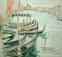peinture : Venise n°4, le grand canal