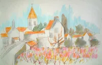 peinture : Couchey n°2