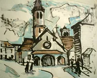 peinture : Dijon St Philibert n°2