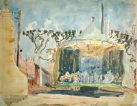 peinture : Le manège n°3