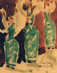peinture : Russie n°1. Danseurs russes