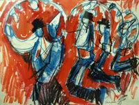 peinture : La danse n°1