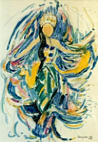 peinture : Danseuse n°5