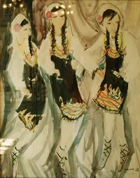 peinture : Danseuses n°6