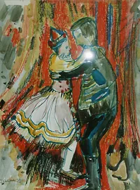peinture : Couple n°4