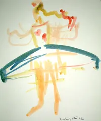 peinture : Danseuse n°8