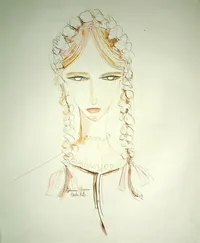 peinture : Pologne n°9. Danseuse