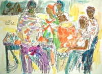 peinture : Haïti n° 9