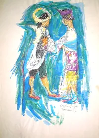 peinture : Indonésien°31