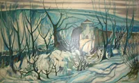 peinture : Le colombier n°4