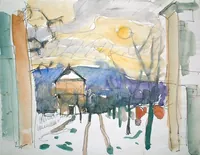 peinture : Le colombier n°7