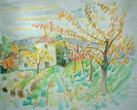 peinture : Le colombier n°8