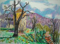 peinture : Le colombier n°13