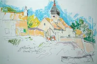 peinture : Flavignerot n°4