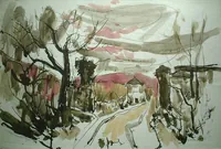peinture : Le colombier n°40