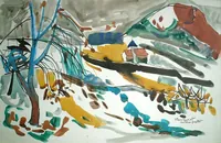 peinture : Flavignerot n°17