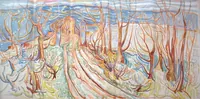 peinture : Le colombier