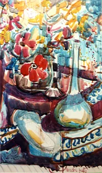 peinture : Vases et fleurs n°1